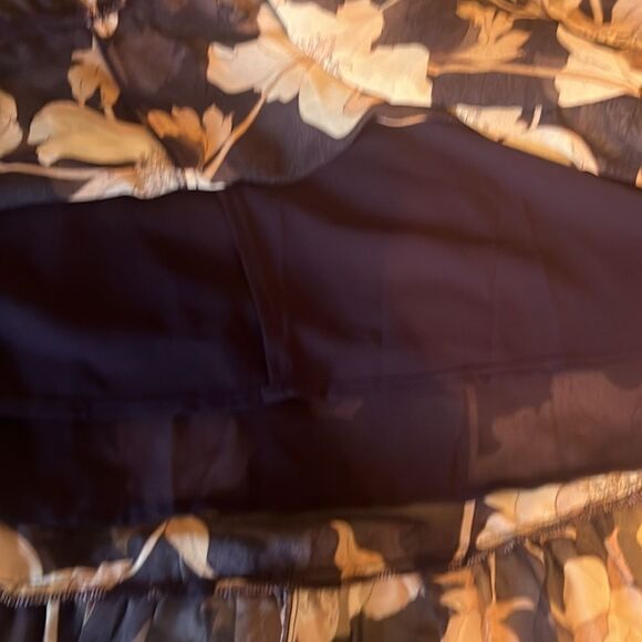 New Lulus Blooming Elegance Purple Floral Cutout Halter Maxi Dress Size XL - Picture 11 of 12